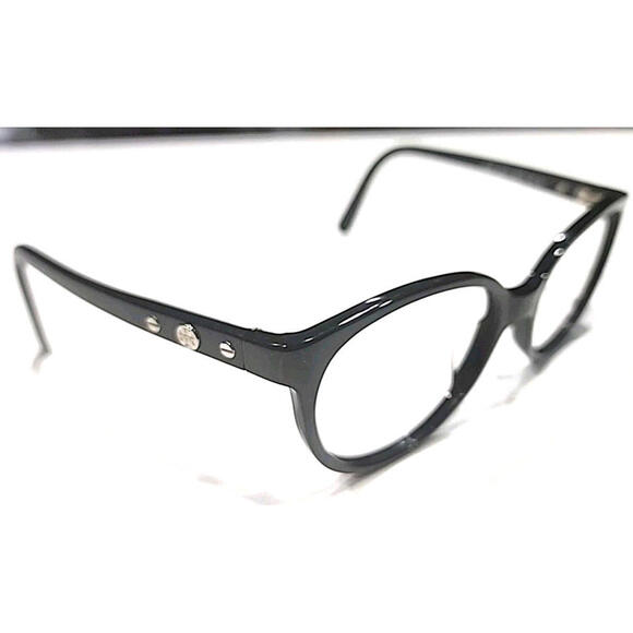 Tory Burch TY7027 NO Lenses LG Black Oversized Sunglasses Frame 56-18 135 READ - Picture 3 of 9